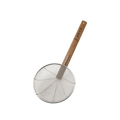 神田鉄鍋 炭化竹柄 そば揚げ 極細目 3