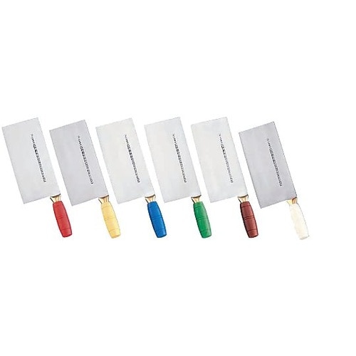 陳枝記 カラー中華包丁 KF1912レッ