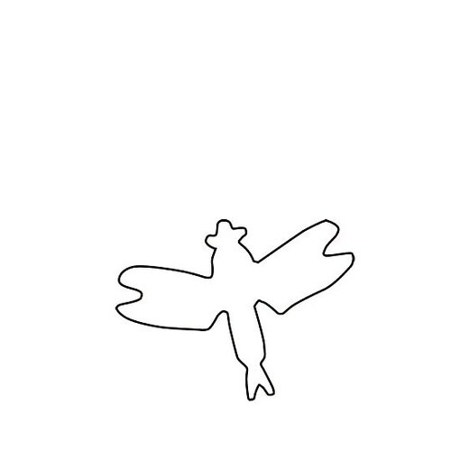 中華細工用抜型 蜻蛉小 080008