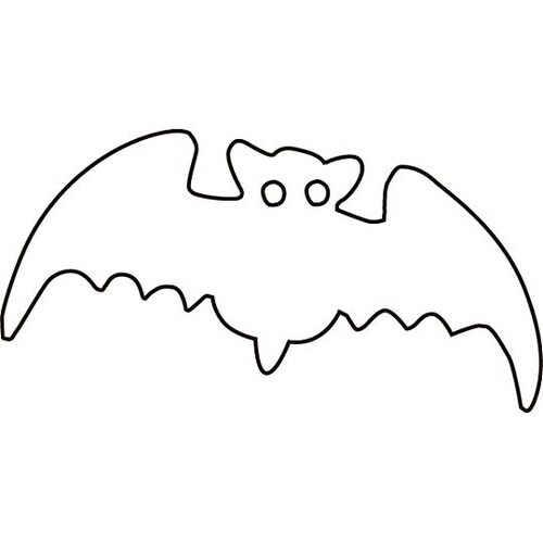 中華細工用抜型 こうもり 081009