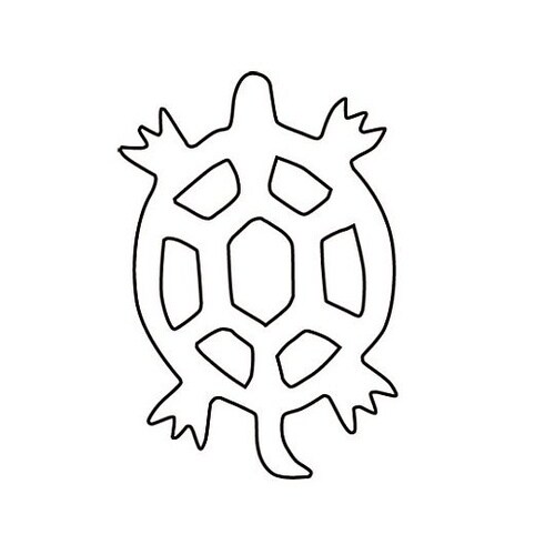 中華細工用抜型 亀小 080004