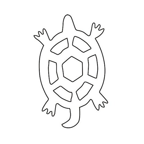 中華細工用抜型 亀大 080003