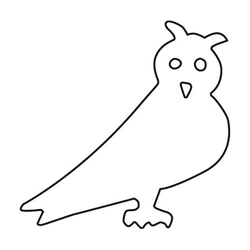 中華細工用抜型 ふくろう 081008