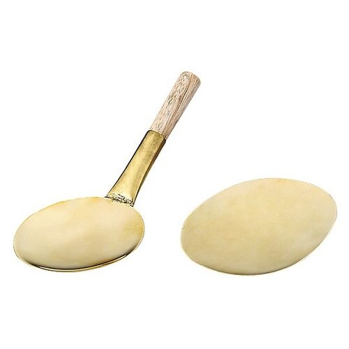 HG 真鍮豆腐杓子 柄付 435052