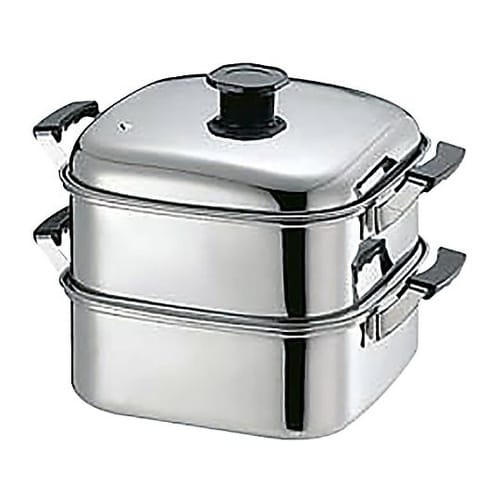 T18−8角蒸器 24cm 045038