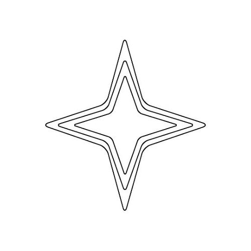 たかもりの厚口野菜抜 手裏剣 大 074