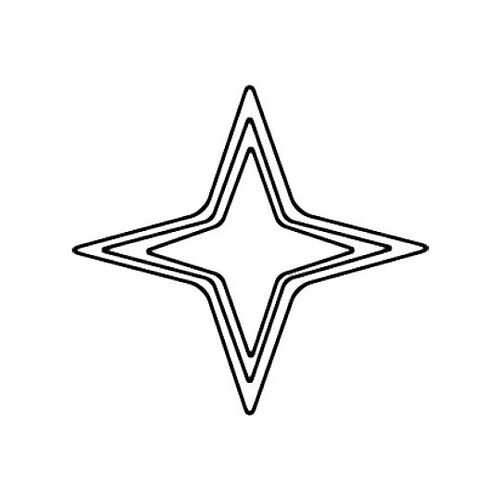 たかもりノ生抜 手裏剣 3PC 0781