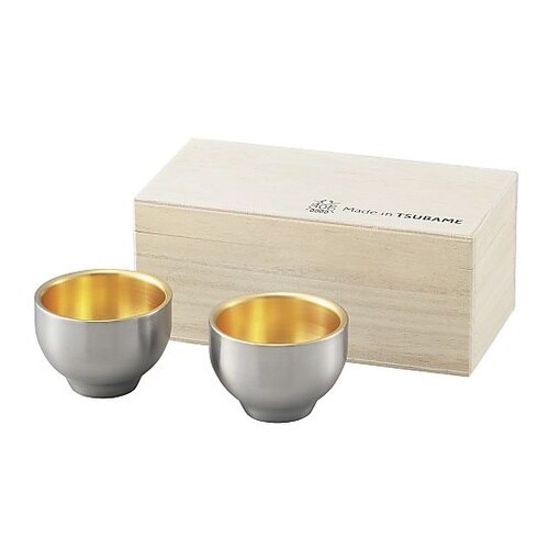 メタル丼 ぐい呑み内金2個セット 387
