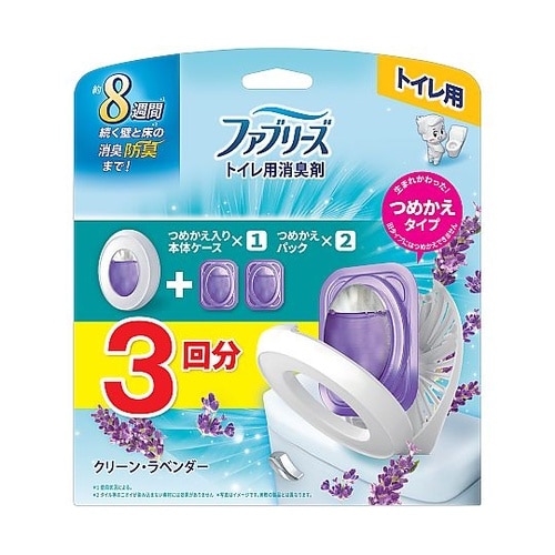 ファブリーズトイレ用消臭剤 クリーン・ラ