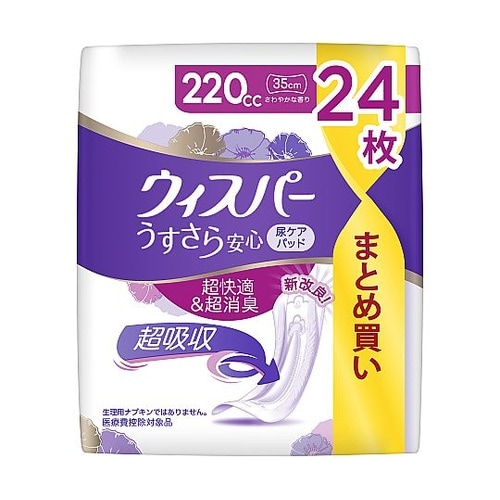 ウィスパー うすさら安心 特に多い時も1