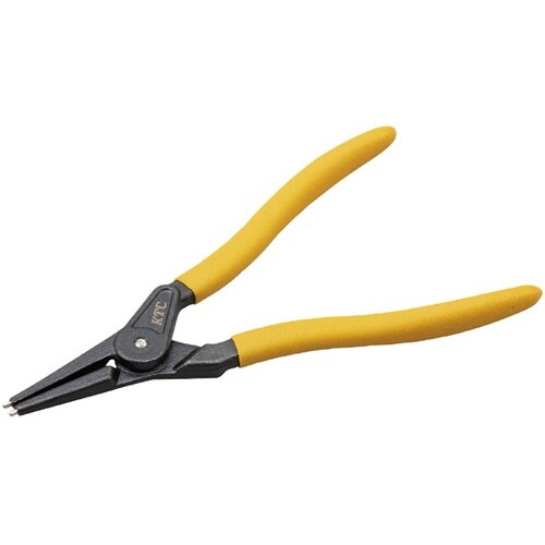 直型スナップリングプライヤ 軸用 全長2