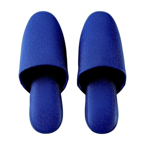 抗菌レザー調ビニールスリッパ(前かぶりタ