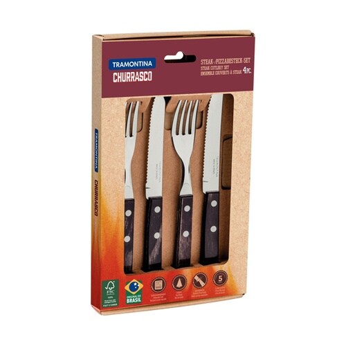 ステーキナイフ&フォーク 4点セット 2