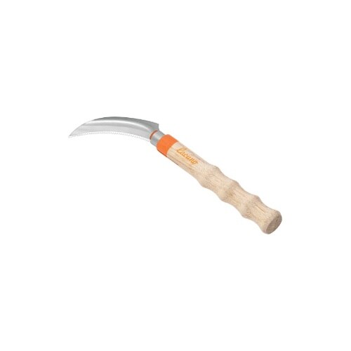 Lacuno ステン収穫鋸鎌 オレンジ