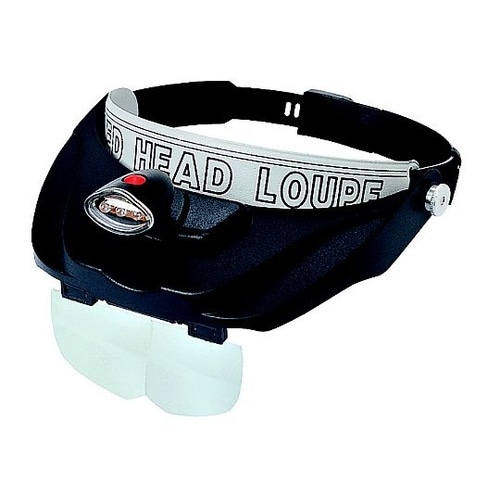 LED照明付きヘッドルーペ 1.5・2・