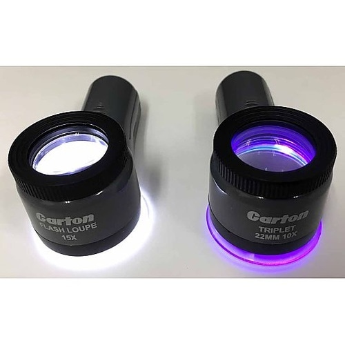 LED/UVルーペ 15倍 R7648