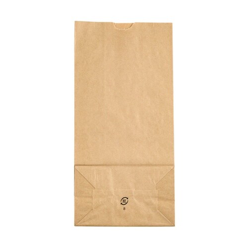 角底袋 クラフト無地 #8 1袋(100