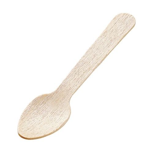 紙完封木製デザートスプーン 1袋(500