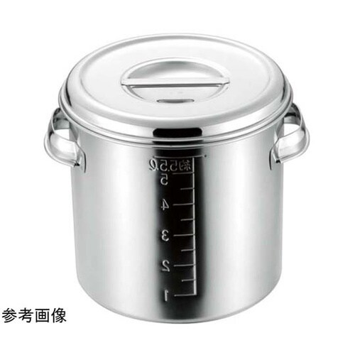 AG 18−8目盛付深型丸キッチンポット
