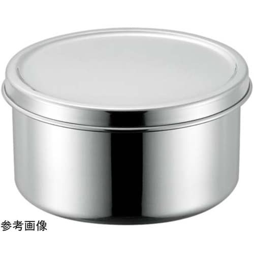 18−8 丸型調味料入れ(つまみ無)10