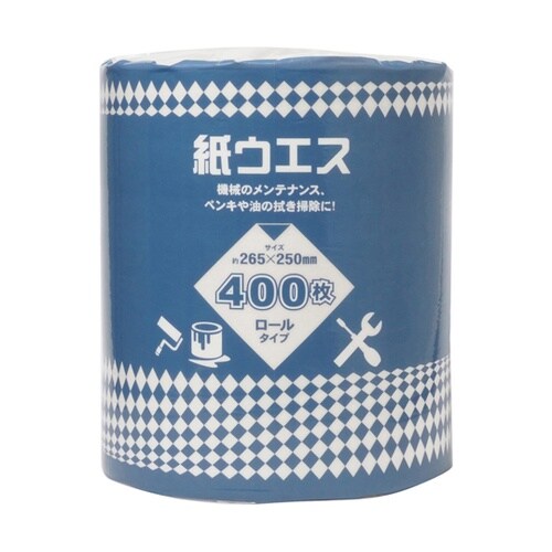紙ウエス ロールタイプ 1ロール(400