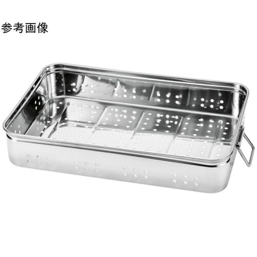 18−8穴明番重バット(手付)中 浅型