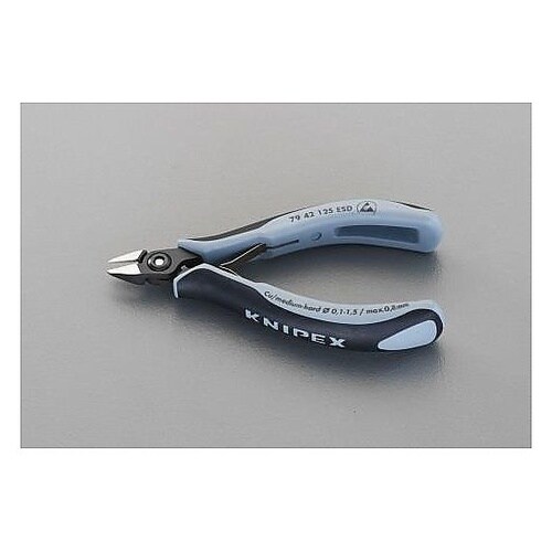 125mm 精密用ニッパー(ESDグリッ