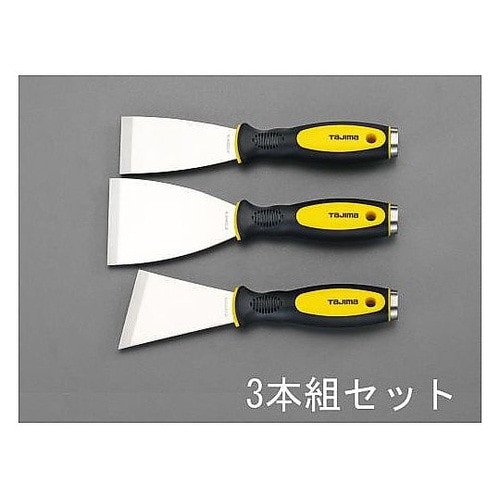 3本組 スクレーパー(ステンレス製) E