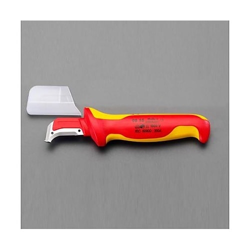38x180mm 絶縁電工ナイフ(被覆切