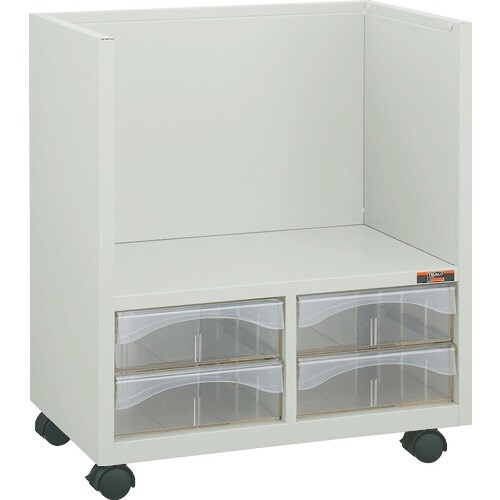 TRUSCO 収納ケース キャスター付 下側A深型