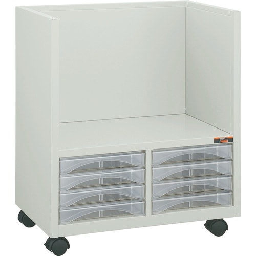 TRUSCO 収納ケース キャスター付 下側A浅型