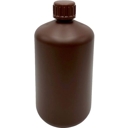 AS 細口丸型遮光瓶5L(茶)