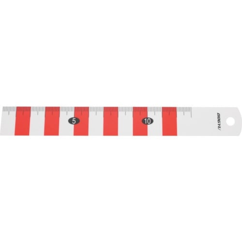 DOGYU 樹脂製両面紅白スケール