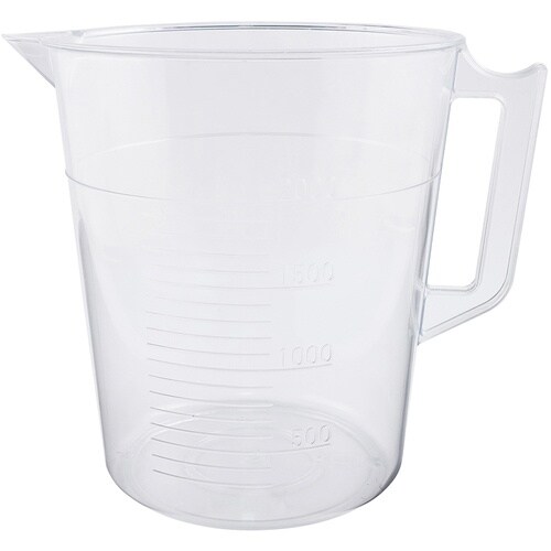 AS TPX手付きビーカー2000ml