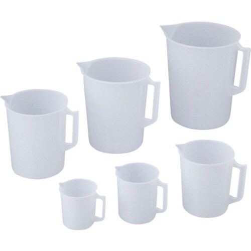 AS PE手付きビーカー 2000ml