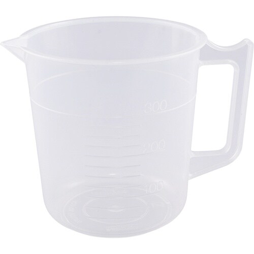 AS ポリプロピレン手付きビーカー300ml