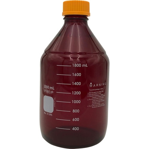 AS PYREXメディウム遮光瓶 2000mL