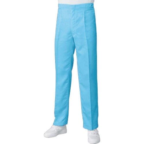 AS 無塵衣AS304A パンツ ブルー LL