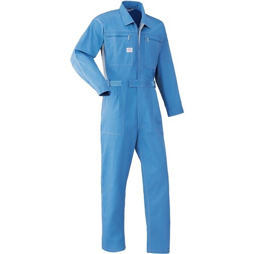 AUTO−BI 長袖つなぎ服5900−004スカイ