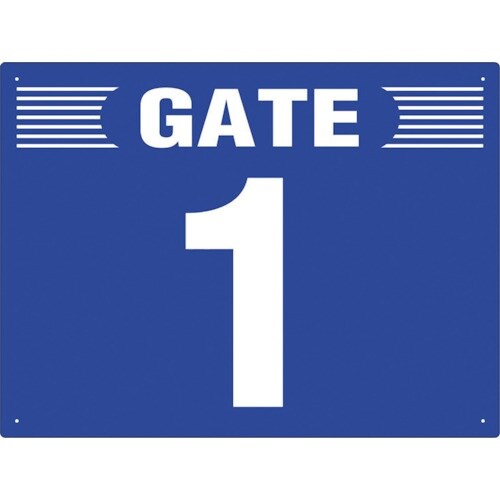 ユニット ゲート表示板 GATE 1 ヨコ