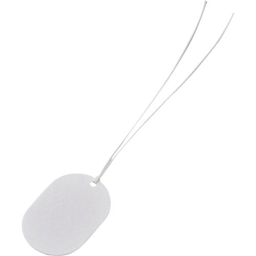 緑十字 ファイバー製小判札(無地札) 白 ファイバ