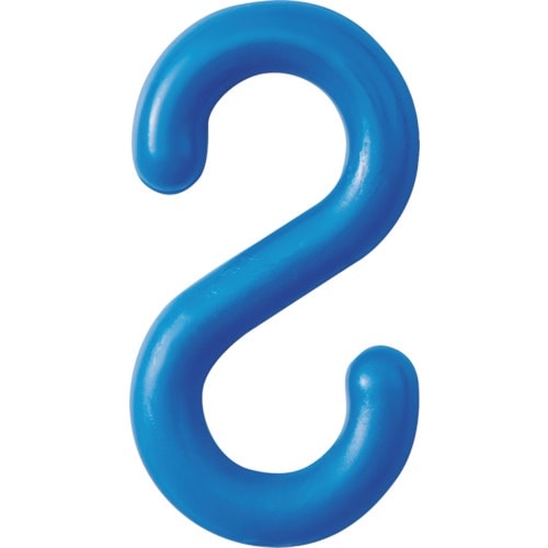 緑十字 S字フック 青 PF−8BL 線径8mmΦ