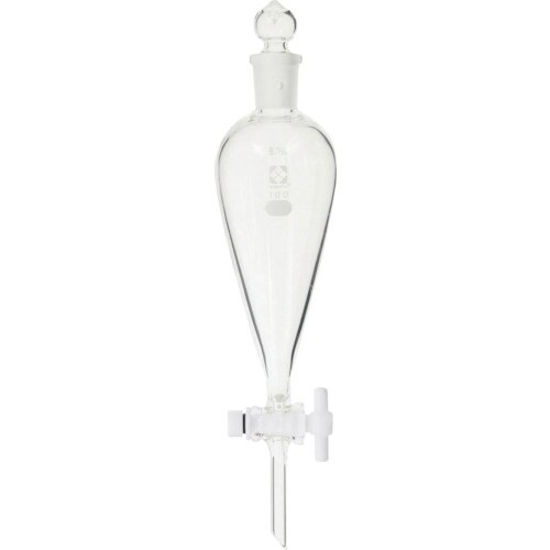 SIBATA 分液ロート スキーブ形 PTFEコッ