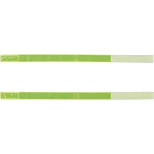 緑十字 反射バンド(レッグピカ) 蛍光黄 レッグ−
