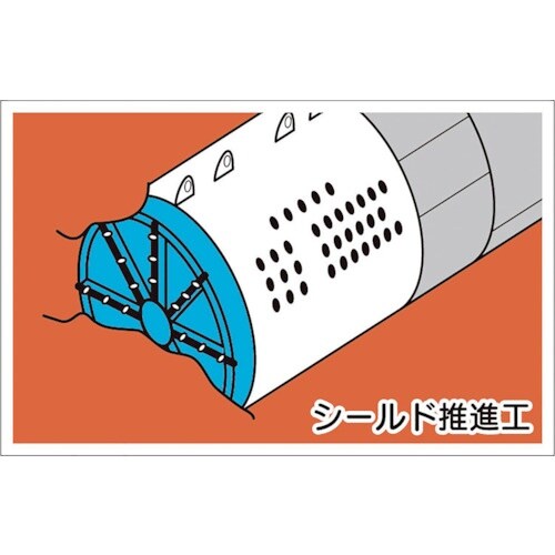 ユニット 作業予定マグネット板 シールド推進工