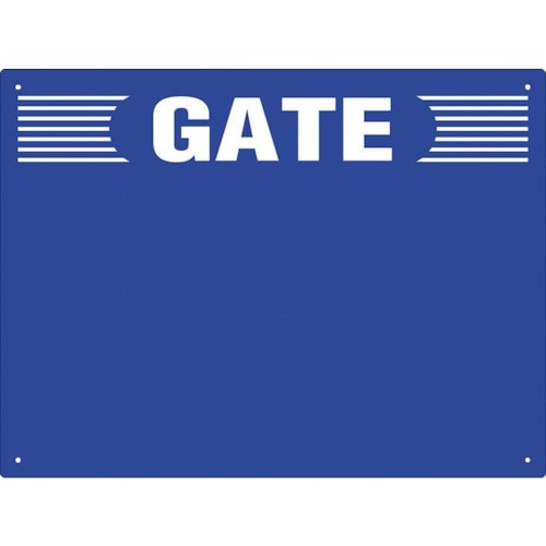 ユニット ゲート表示板 GATE 数字なし ヨコ