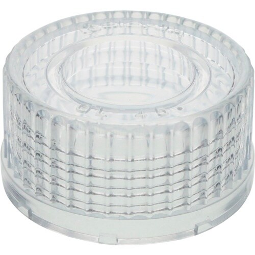 SIBATA 透明キャップ ねじ口びん用 GL−4