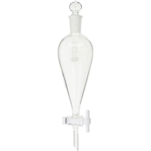 SIBATA 分液ロート スキーブ形 PTFEコッ