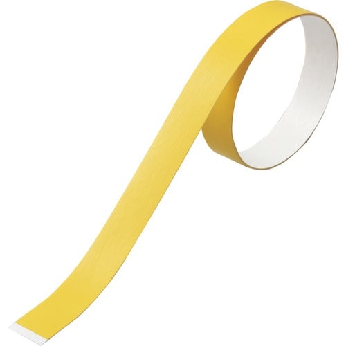 緑十字 ヘルメット用ラインテープ 黄 HLM−C(