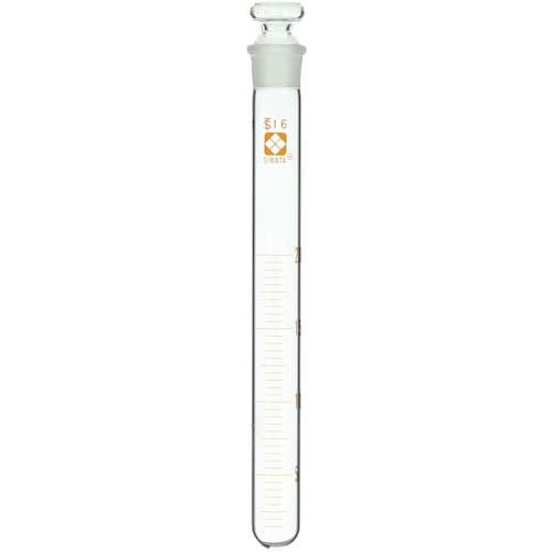 SIBATA 共通摺合共栓試験管 平栓付 20mL